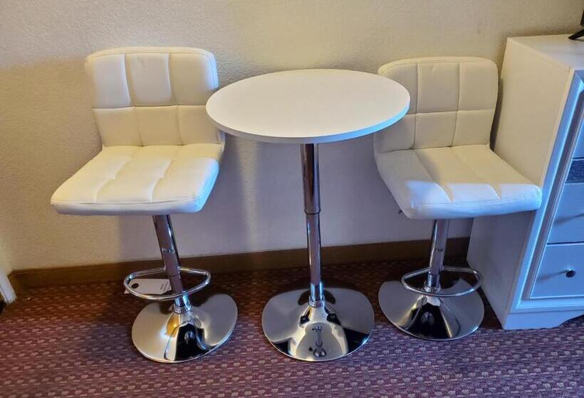 带大床的标准间, Americana Inn Motel