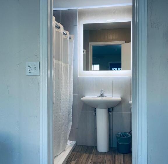 带2个双人床的标准工作室, Century 21 Motel