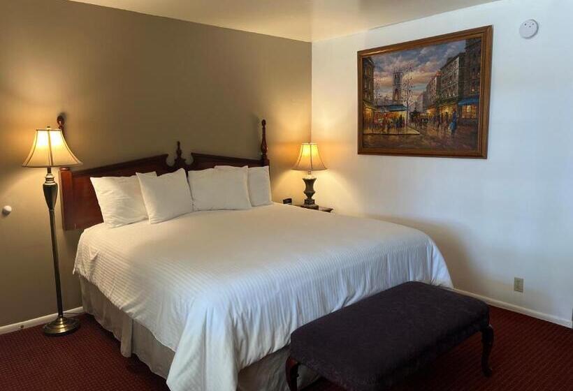 キングサイズベッドのスタンダードルーム, Delano Motel & Rv Park Beaver