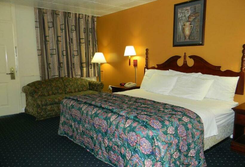 带大床的标准间, Fairfax Motel