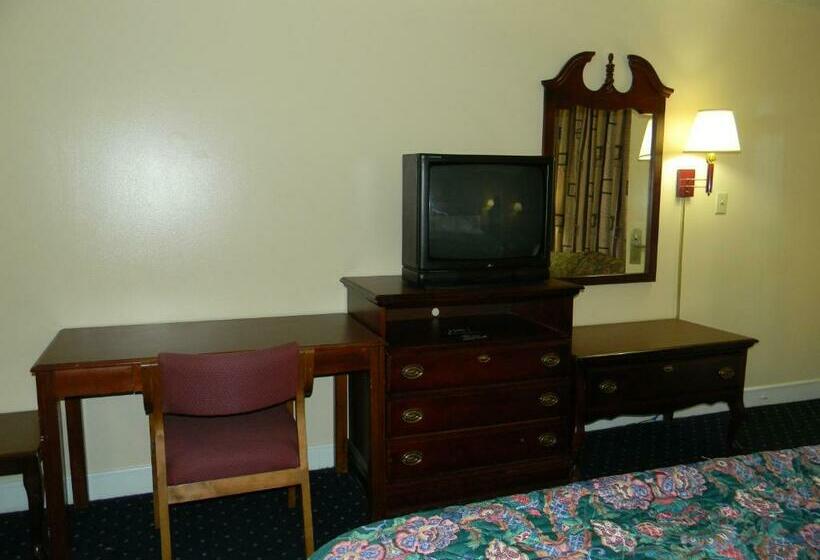 带大床的标准间, Fairfax Motel