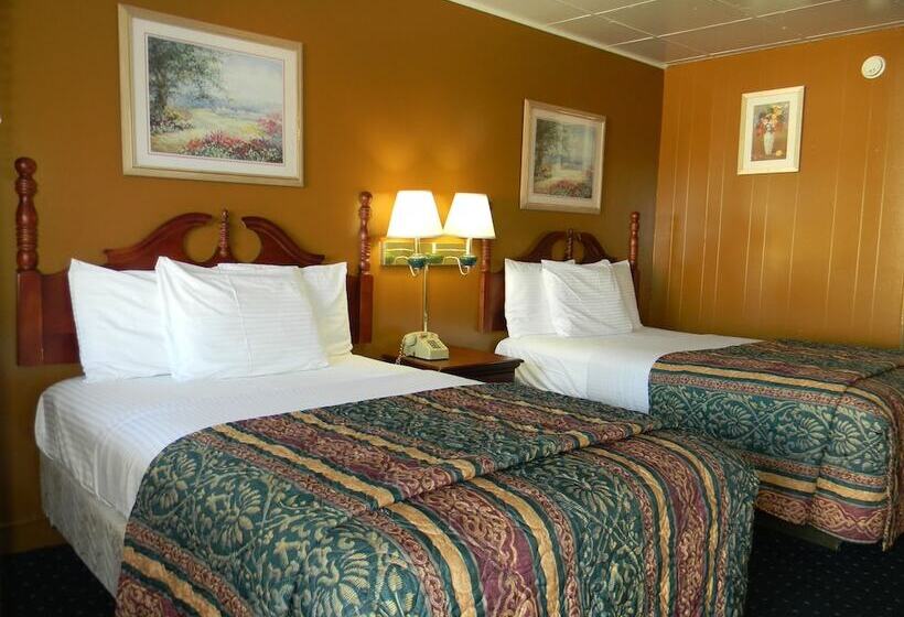 带2个双人床的标准工作室, Fairfax Motel