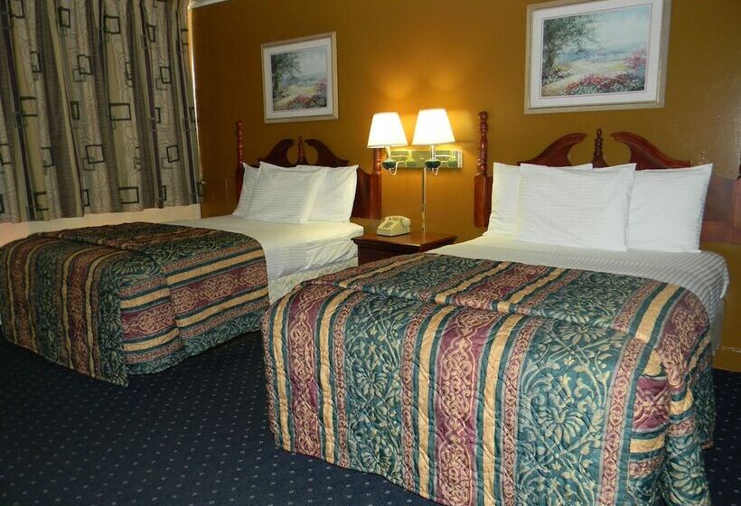 带2个双人床的标准工作室, Fairfax Motel