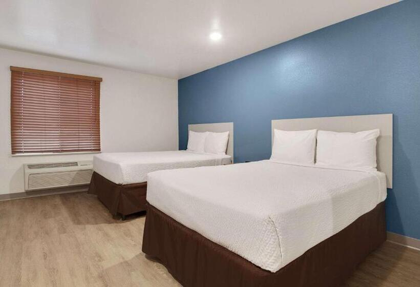 带2个双人床的标准工作室, Woodspring Suites Conroe