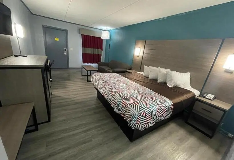 اتاق استاندارد با تخت بزرگ, Jackson Motel