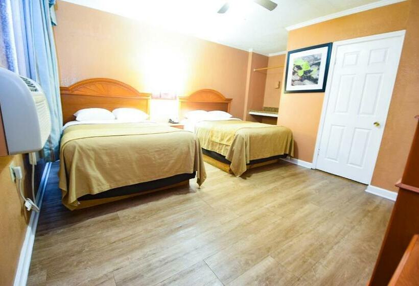 غرفه قياسيه سريرين مزدوجين, Economy Inn Beebe