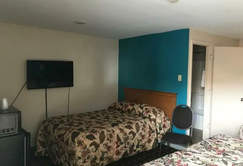 Perhehuone, Blue Falls Motel