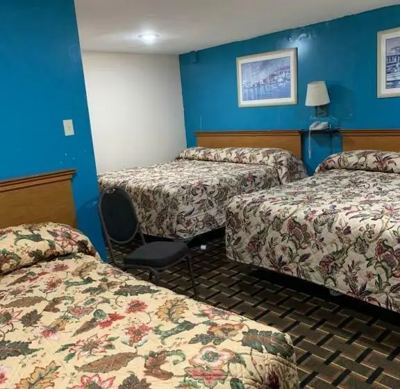 Perhehuone, Blue Falls Motel