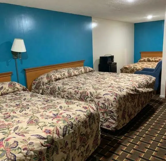 Perhehuone, Blue Falls Motel