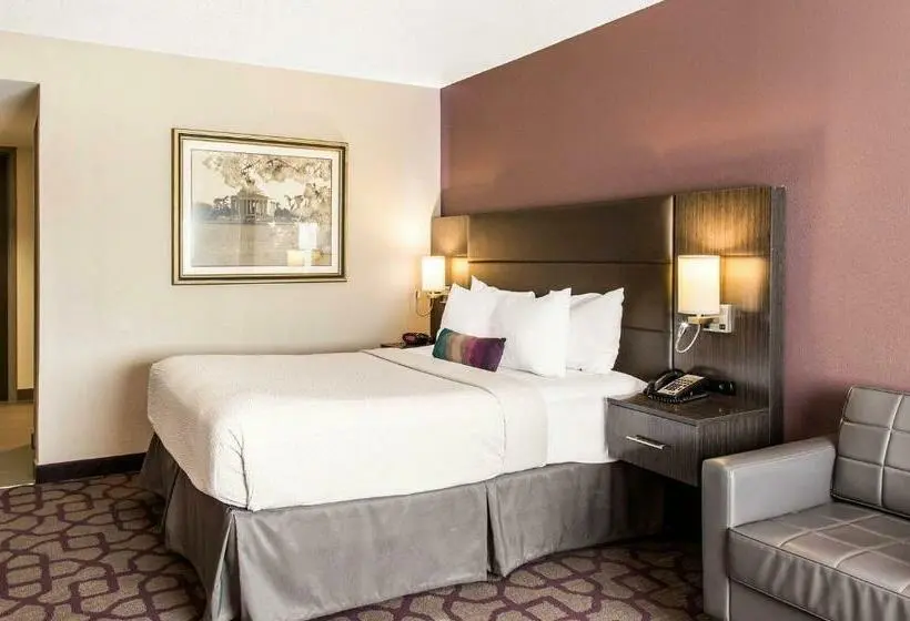 キングサイズベッドのスタンダードルーム, Comfort Inn Largo Washington Dc East