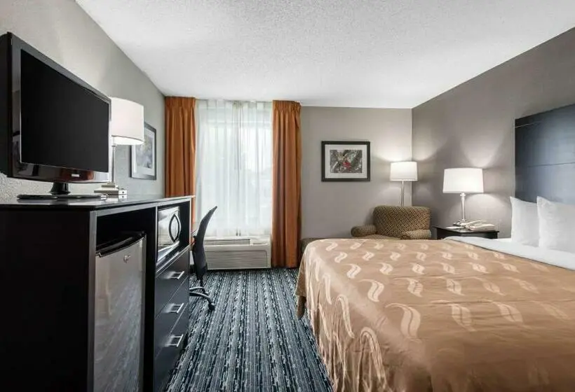 Deluxe-huone King-vuode, Quality Inn & Suites Brownsburg Indianapolis West