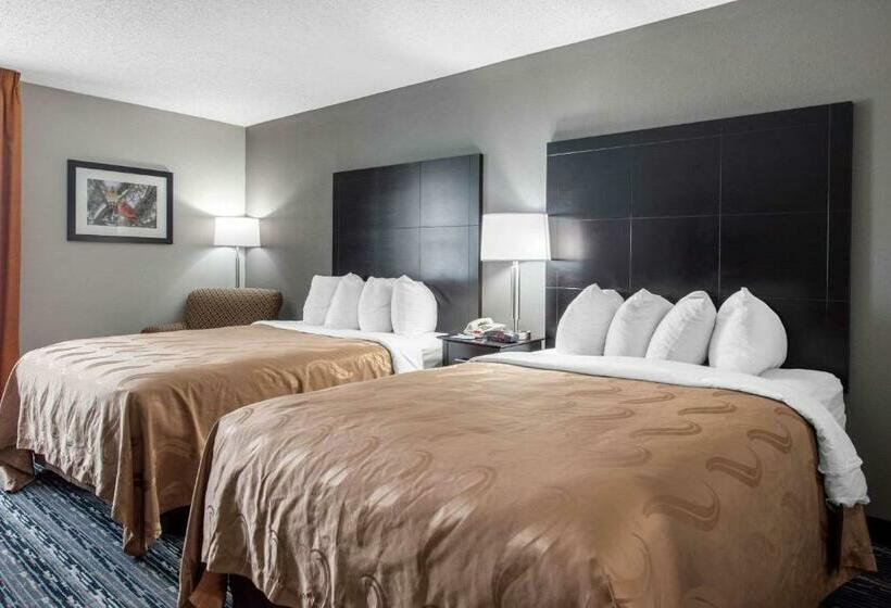 带2个双人床的标准工作室, Quality Inn & Suites Brownsburg   Indianapolis West