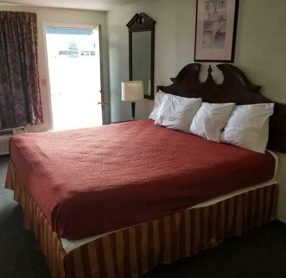 キングサイズベッドのスタンダードルーム, Budget Inn And Suites Eagan