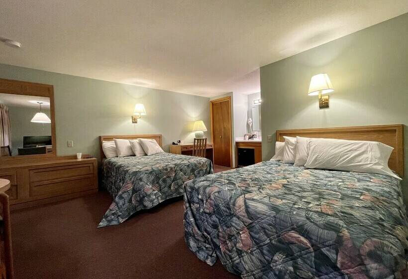 غرفه قياسيه سريرين مزدوجين, Viking Shores Motor Inn