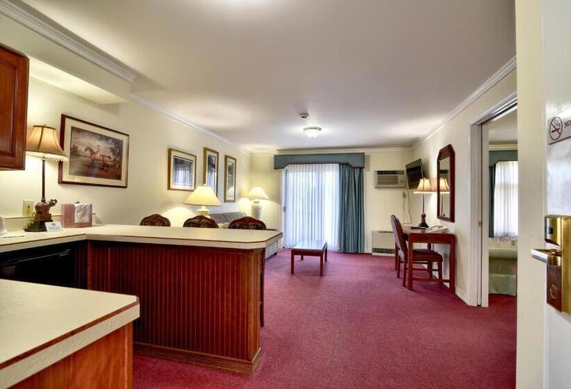 Suíte Executiva Cama king, Roosevelt Inn & Suites Saratoga Springs