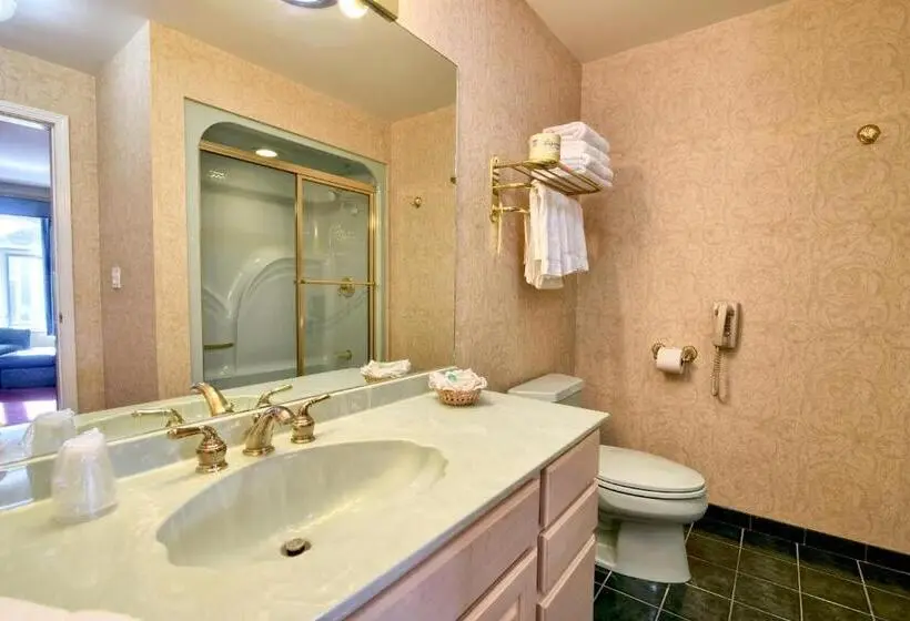 Deluxe-huone King-vuode, Roosevelt Inn & Suites Saratoga Springs