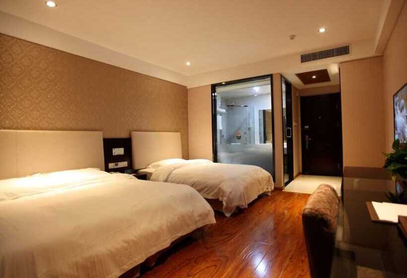 غرفة عائلية, Greentree Alliance Shandong Yantai Yingchun Street Green Homeland