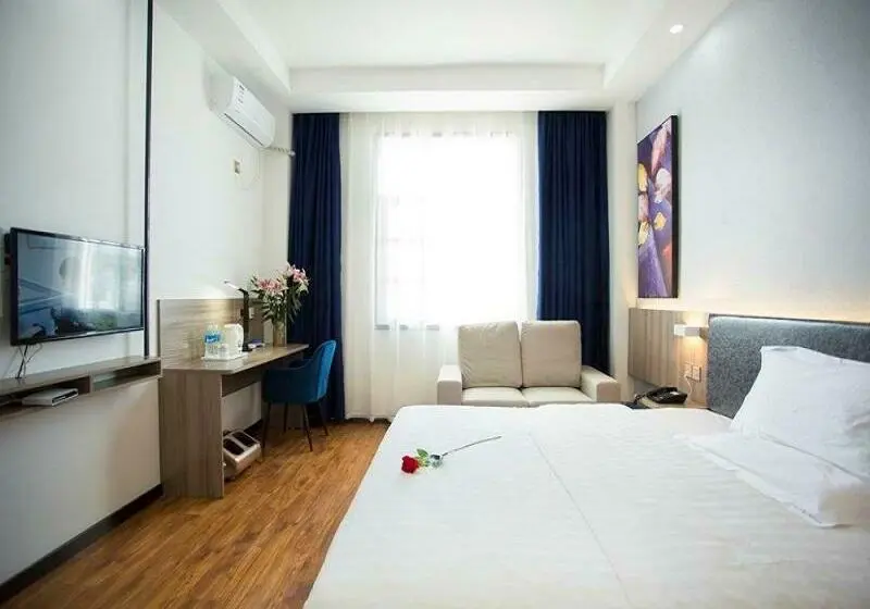 Superior-huone King-vuode, 7days Premium 7days Premium Dali Railway Station Branch