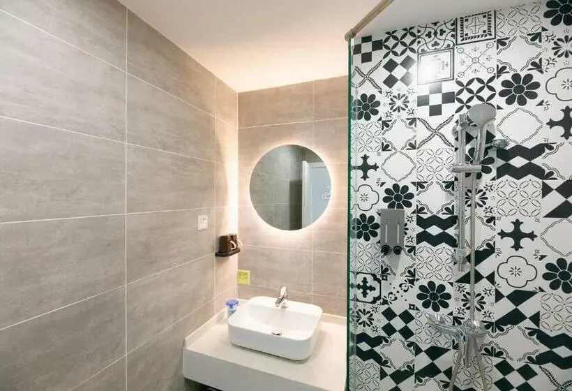 デラックスルーム, The Cloudland International Youth Hostel Close To The City Center,15 Min Walks To The Subway, Close