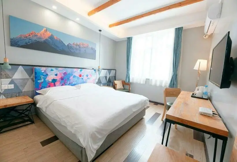 デラックスルーム, The Cloudland International Youth Hostel Close To The City Center,15 Min Walks To The Subway, Close