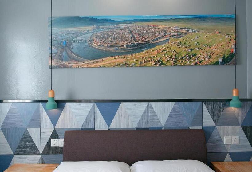 Номер Стандарт, The Cloudland International Youth Hostel Close To The City Center,15 Min Walks To The Subway, Close