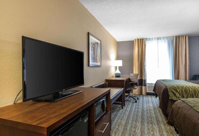 غرفة قياسية مطلّة علي النهر, Comfort Inn Bay City  Riverfront