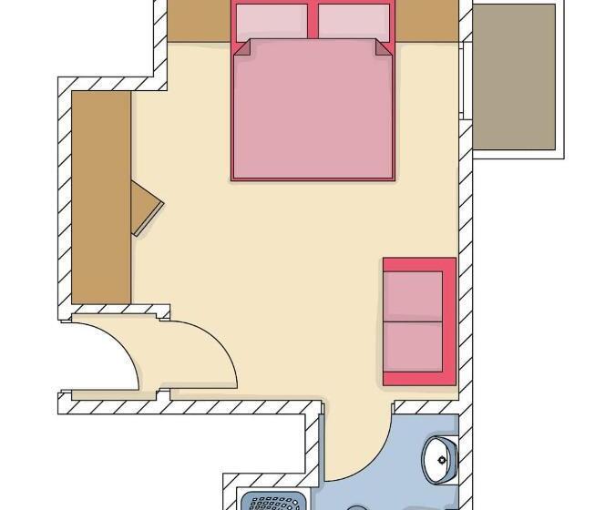 اتاق استاندارد یک نفره, Marzia Holiday Queen