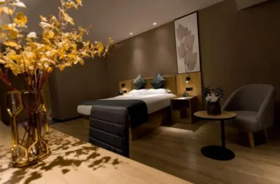 Deluxe-huone King-vuode, Greentree Inn Jiangsu Suzhou Changshu Fuchunjiang International Qipeicheng Road Express