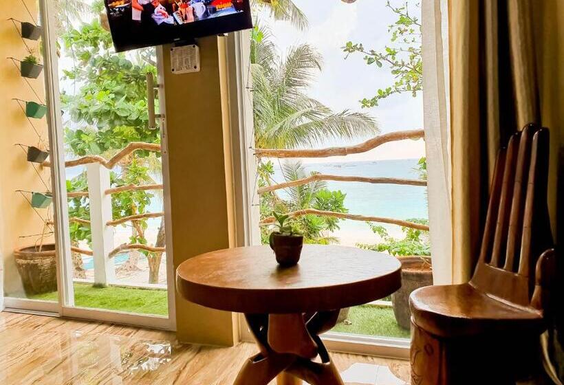디럭스 테라스 룸 바다 전망, Kaiyana Boracay Beach Resort