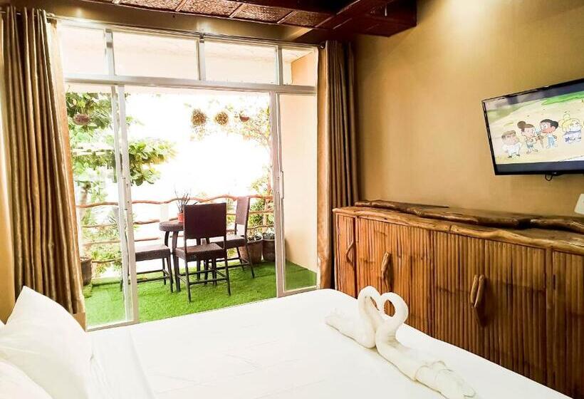 스탠다드 4인용 룸 바다전망, Kaiyana Boracay Beach Resort