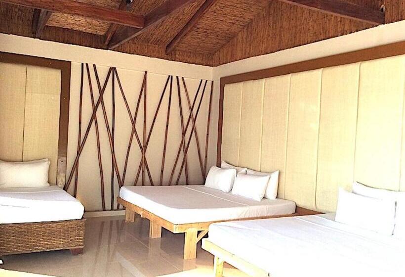 غرفة عائلية مطلّة علي البحر, Kaiyana Boracay Beach Resort