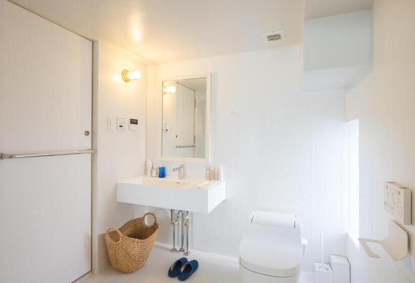 غرفة ديلوكس مطلّة علي البحر, Uzuhouse   Hostel