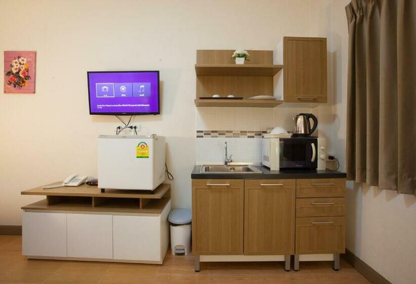 Апартаменты 1 Спальня, Orawan Suites