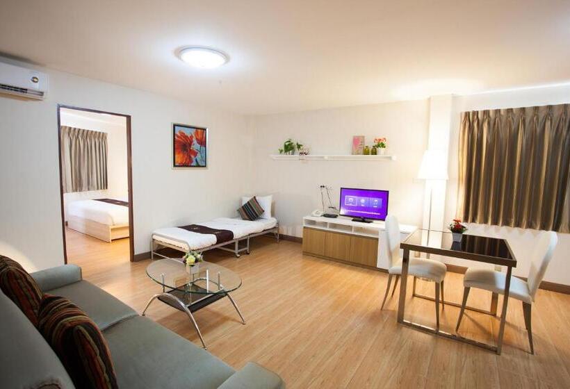 Апартаменты 1 Спальня, Orawan Suites