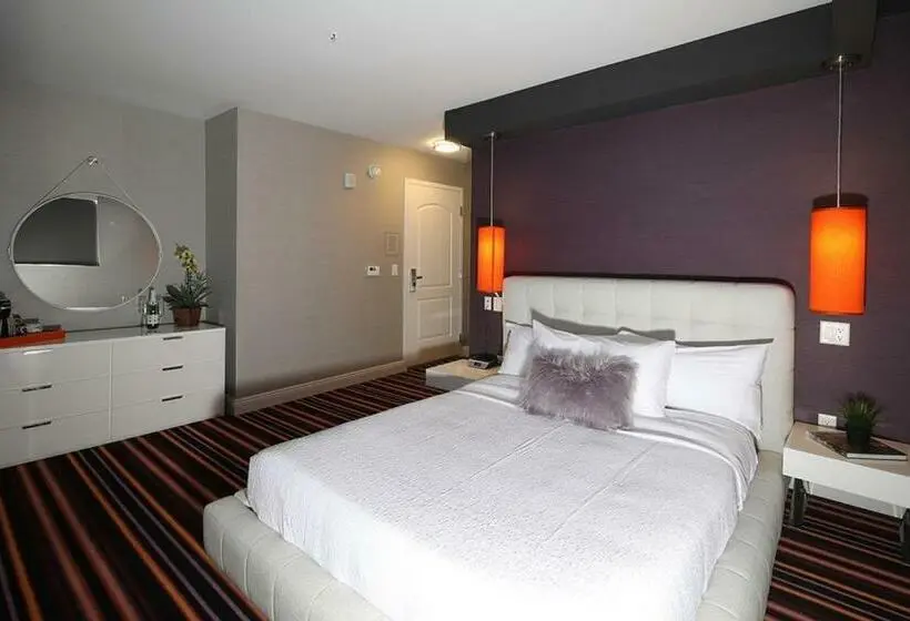 اتاق استاندارد با تخت بزرگ, Lexen Hotel   Hollywood