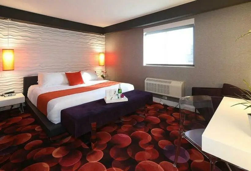 اتاق استاندارد با تخت بزرگ, Lexen Hotel   Hollywood