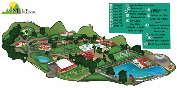 标准三人间, Fazenda M1