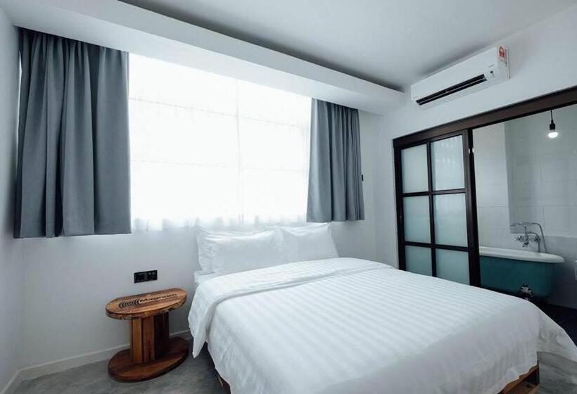 Quarto Deluxe Cama Queen, White Loft