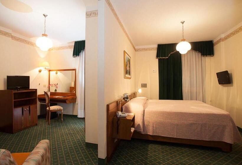 جناح جونيور مزوَّد بشرفة, Terme Abano Verdi