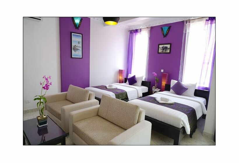 غرفة ديلوكس مزودة بشرفة, Paris Angkor Boutique