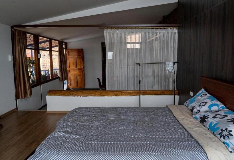 침실 1개 전망 아파트, Blue Door Housing Historic Quito