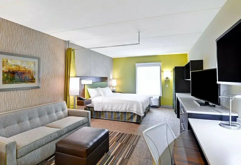 ダブルベッドのスタンダードスタジオ, Home2 Suites By Hilton Dickson City Scranton