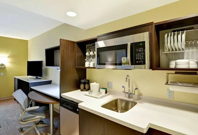 ダブルベッドのスタンダードスタジオ, Home2 Suites By Hilton Dickson City Scranton