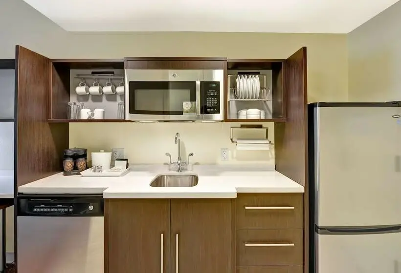 ダブルベッドのスタンダードスタジオ, Home2 Suites By Hilton Dickson City Scranton