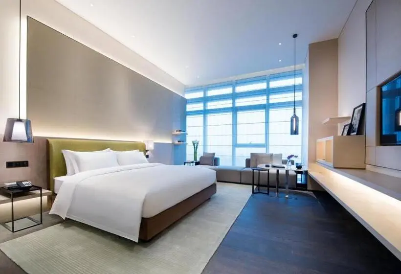 キングサイズベッドのスーペリアルーム, Sofitel Foshan Shunde Free Shuttle Bus During Canton Fair