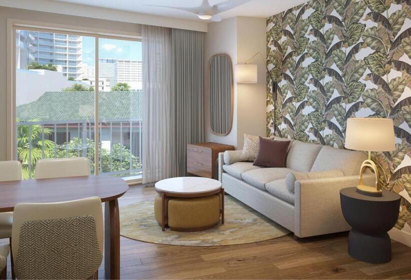 스위트 킹사이즈 침대, Marriott Vacation Club, Waikiki