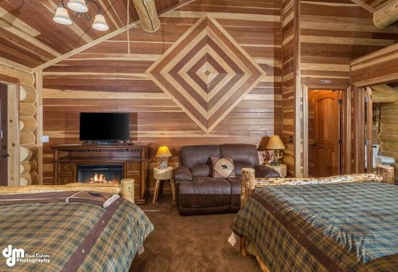 جناح مطلّ علي الجبل, Alaska Knotty Pine B&b
