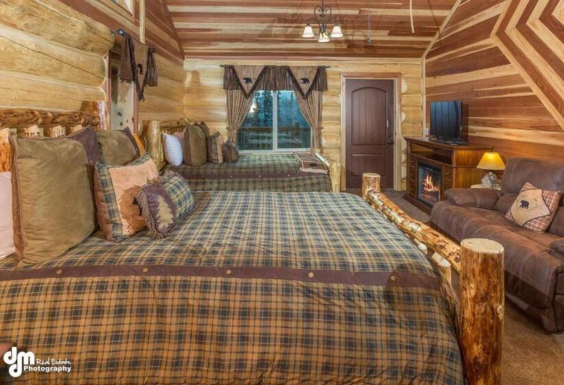 جناح مطلّ علي الجبل, Alaska Knotty Pine B&b