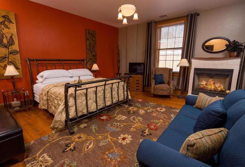 מיטת קינג בסוויטה, Farmers Guest House