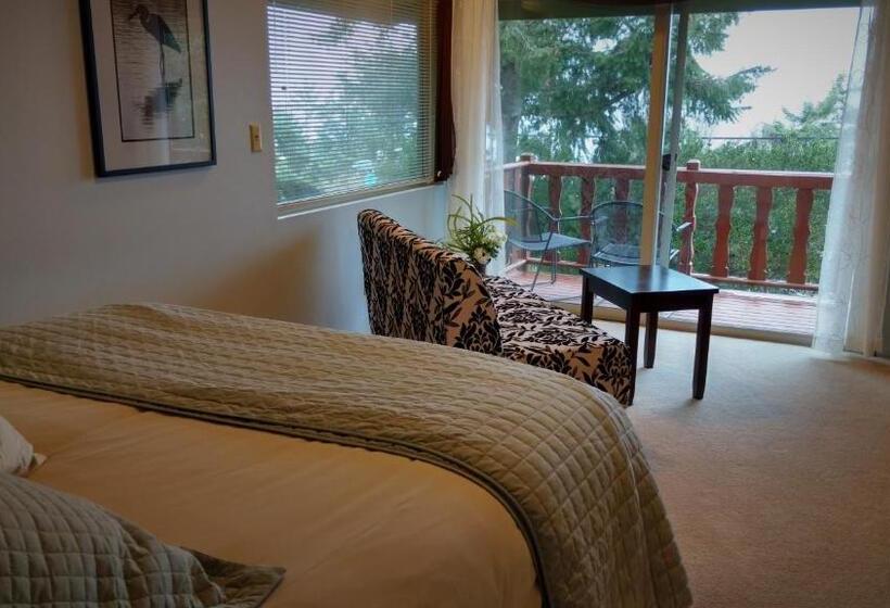 غرفة قياسية مزوَّدة بشُرفة, Greenhouse Inn By The Bay